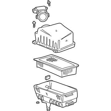 2005 Ford Focus Air Filter Box - AU2Z-9600-GRM