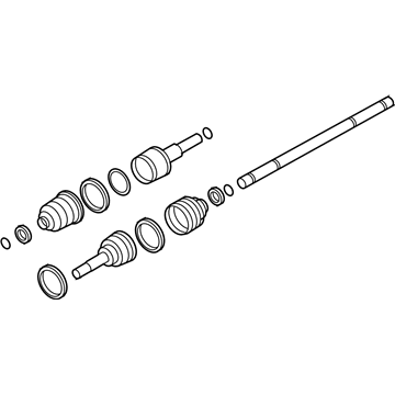 Mercury Mariner Axle Shaft - 5L8Z-4234-BC