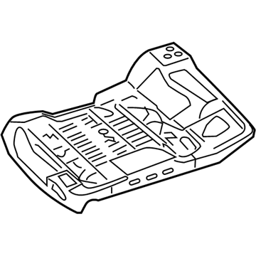 Mercury 8W7Z-5463100-A Seat Frame