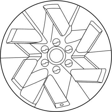 Ford NL3Z-1007-C Wheel, Alloy