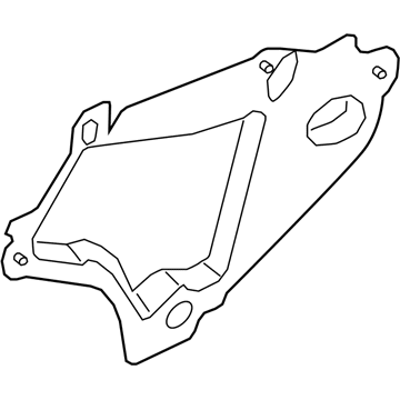 Ford DT1Z-61237A04-D Water Shield