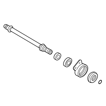 Mercury 9L8Z-3A329-B Intermed Shaft