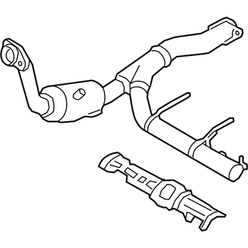 Ford FL3Z-5E212-R Catalytic Converter Assembly