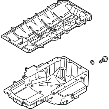 Ford KR3Z-6675-B Oil Pan