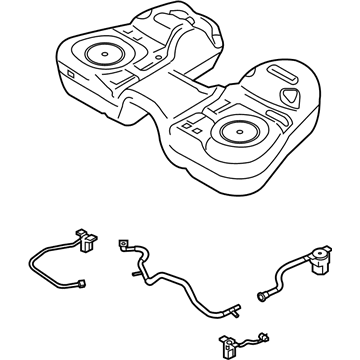 Lincoln DA8Z-9002-A Fuel Tank