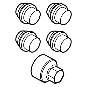 Ford DM5Z-1A043-A Lock Set