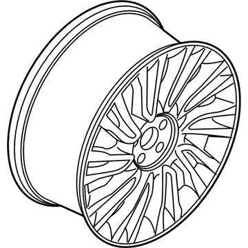 Lincoln MJ7Z-1007-A Wheel, Alloy