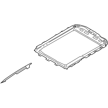 Ford FL3Z-16502C22-E Sunroof Frame