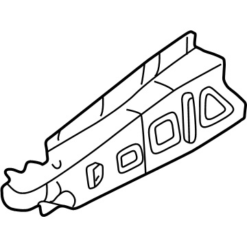 Ford YL8Z-16C274-AA Upper Rail