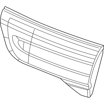 Lincoln BA1Z-13404-B Tail Lamp