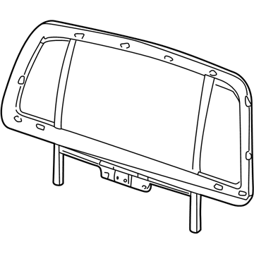 Ford 5L2Z-3542006-AAA Back Glass