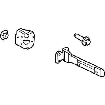 Ford M2DZ-7826800-B HINGE ASY - REAR DOOR