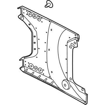 Ford N2DZ-1A430-B REINFORCEMENT - SPARE WHL RETA