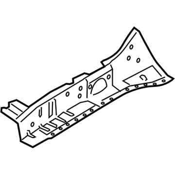 Ford 8A4Z-16B044-A Upper Reinforcement