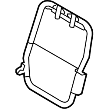 Ford 8A8Z-74613A38-A Seat Back Frame