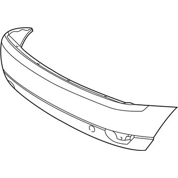 Ford 3S4Z-17K835-EAA Bumper Cover