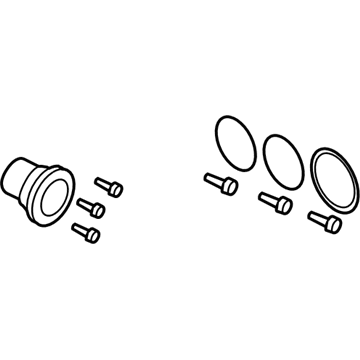 Ford BC3Z-3B396-A Lock Assembly