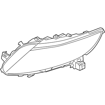 Lincoln DA5Z-13008-E Headlamp