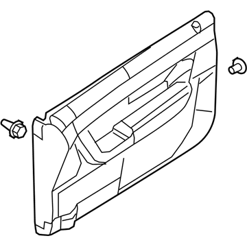 Ford 8S4Z-5423943-BB Panel Assembly - Door Trim