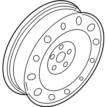 Ford 5G1Z-1007-AA Spare Wheel