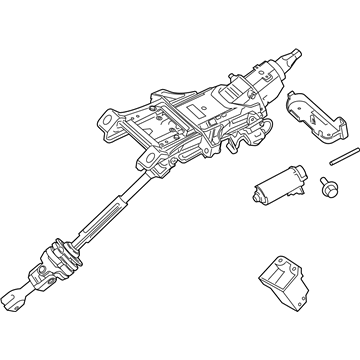 2020 Lincoln Nautilus Steering Column - F2GZ-3C529-AE