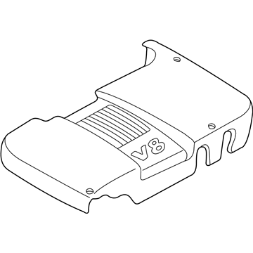 Ford Thunderbird Engine Cover - 3W6Z-6A949-AF