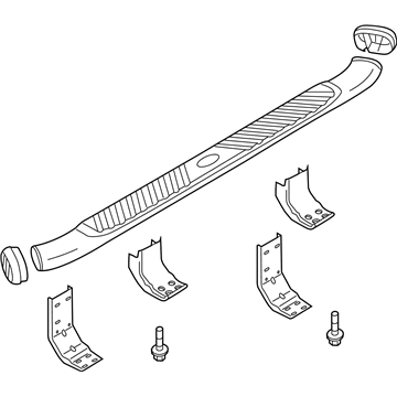 Ford 6C3Z-16450-BA Running Board