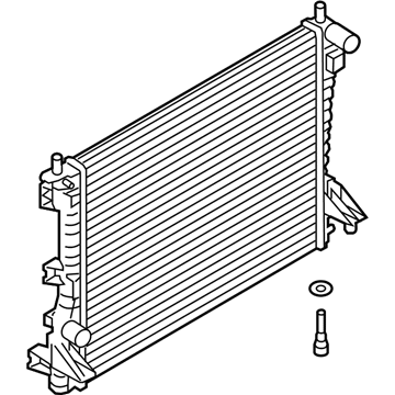 Ford Mustang Radiator - H2MZ-8005-T