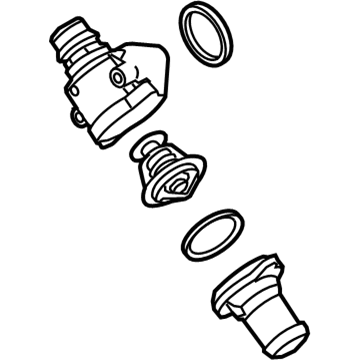 Ford BR3Z-8A586-N Thermostat Unit