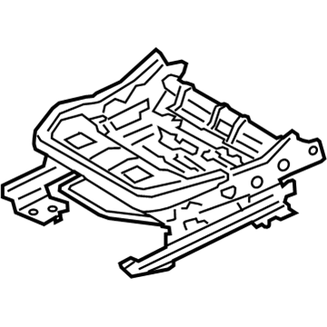 Ford KB3Z-2161705-C Seat Base