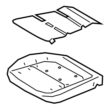 Ford KB3Z-21632A23-C PAD ASY - FRONT SEAT HEATING