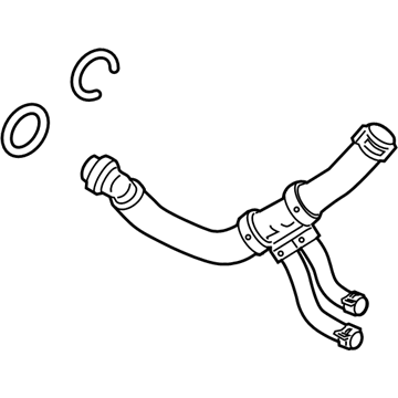 Ford BL3Z-8286-A Lower Hose