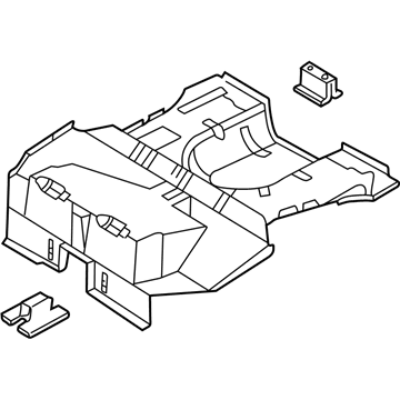 Ford 6S4Z-6311215-A Rear Floor Pan