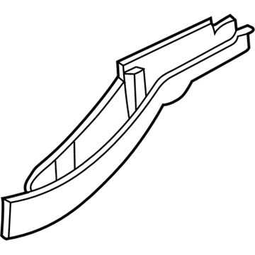 Ford 3S4Z-6110124-BA Rear Rail