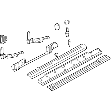 Lincoln 5L7Z-16450-BAPTM Running Board