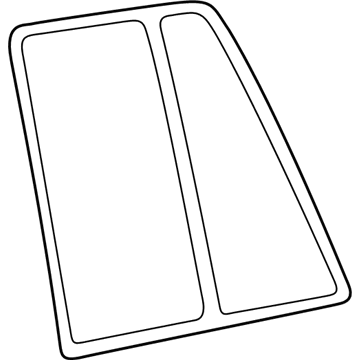 Mercury 6W7Z-54255A60-BA Reveal Molding