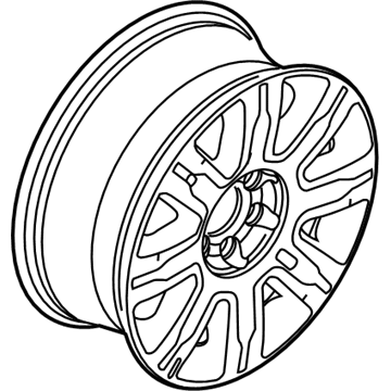 Ford 9L3Z-1007-G Wheel, Alloy