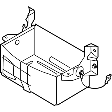 Ford 4C2Z-10769-AA Battery Box