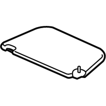 Ford BT1Z-6104104-AA Sun Visor Assembly