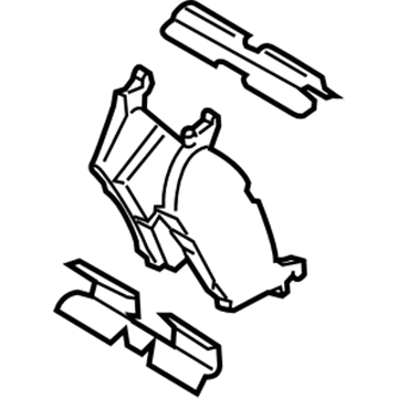 Ford FL3Z-2200-D Brake Pads