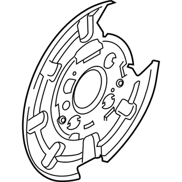 Ford CL3Z-2C029-A Splash Shield