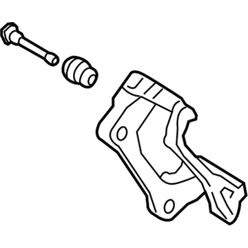 Ford CL3Z-2B511-C Caliper Support