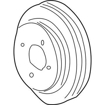 Ford XL3Z-8509-A Pulley