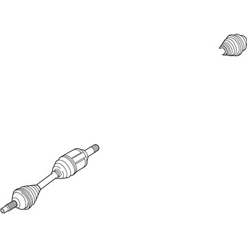 Ford DG1Z-3B437-F Axle Assembly