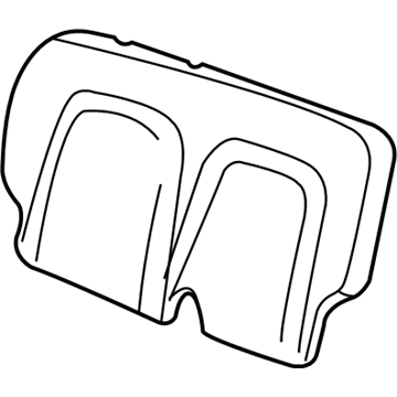 Ford 6L2Z-7866800-AA Seat Back Pad