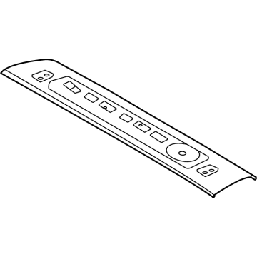 Ford M2DZ-9850202-A Rear Panel