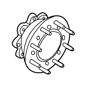 Ford HC3Z-1A014-B Spacer - Wheel Hub