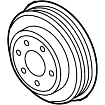 Ford CV6Z-6312-D Crankshaft Pulley