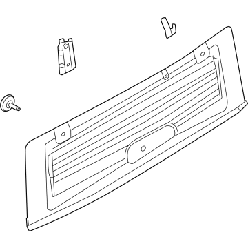 Ford M2DZ-7842006-A Back Glass