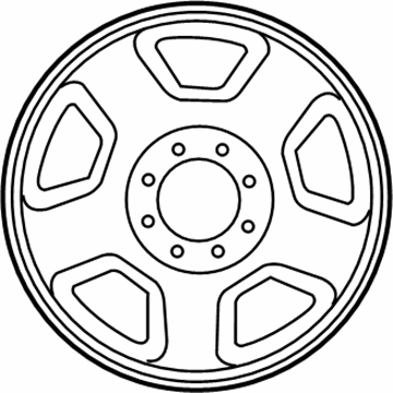 Ford 6C3Z-1007-A Wheel Assembly